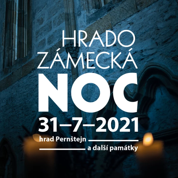 Hradozámecká noc 2021 kostel sv Floriána v Krásném Březně